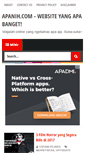 Mobile Screenshot of apanih.com